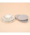 Luxury porcelain dinnerware set with a floral pattern – 26 pieces