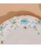 Luxury porcelain dinnerware set with a floral pattern – 26 pieces