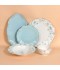 Luxury porcelain dinnerware set with a floral pattern – 26 pieces