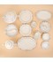 Classic Luxury Dinnerware Set - 6 Persons - 72 Pieces - 2S1MM100271