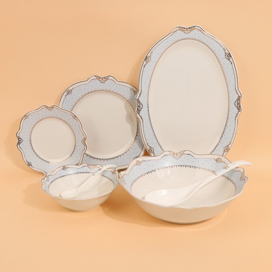 Classic Luxury Dinnerware Set - 6 Persons - 72 Pieces - 2S1MM100271