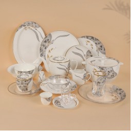 Luxury 69-piece dinnerware set for 6 people - 2S1MM100274