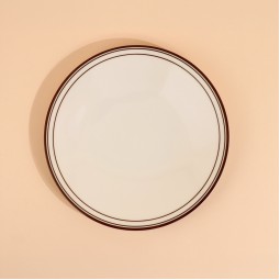 Modern melamine plate - 22 cm - 2M1M300618