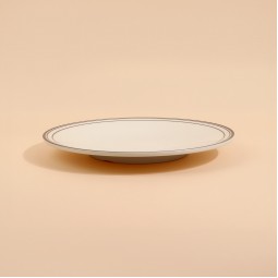 Modern melamine plate - 22 cm - 2M1M300618