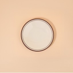 Modern melamine plate - 17 cm - 2M1M300622