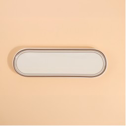 صحن ميلامين بتصميم عصري - 11×30سم - 2M1M300636