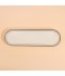 Modern melamine plate - 12 x 35 cm - 2M1M300637