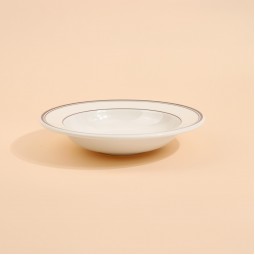 Modern melamine plate - 21 x 21 cm - 2M1M300639