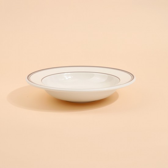 Modern melamine plate - 21 x 21 cm - 2M1M300639