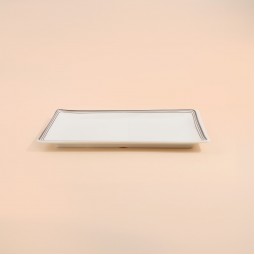 صحن ميلامين بتصميم عصري - 19×30 سم - 2M1M300641
