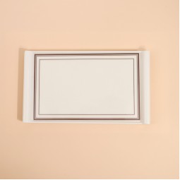 صحن ميلامين بتصميم عصري - 30×18 سم - 2M1M300646