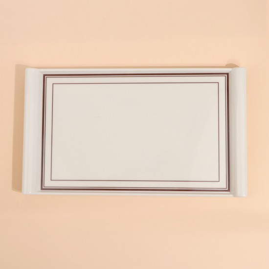 Modern melamine plate - 35x20 cm - 2M1M300647
