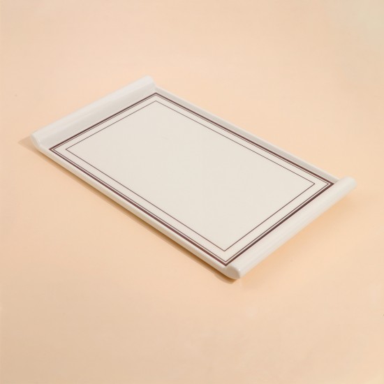 Modern melamine plate - 35x20 cm - 2M1M300647