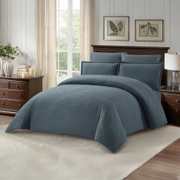 Julie Comforter with Elegant Design for Two People - 6 Pieces