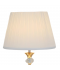 Gold and white acrylic table lamp, 53 cm Gold and white acrylic table lamp, 53 cm