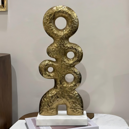 تحفة فنية - بقاعدة رخامية  صناعة هندية  - 2NN9-06