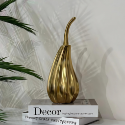 Artwork Gold Color Height 35cm - 2UU009-027