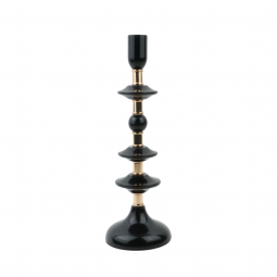 Modern Black and Gold Candle Holder - 2MM10-32