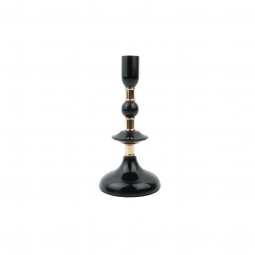 Modern Black and Gold Candle Holder - 2MM10-34