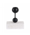 Small rectangular white ceramic candlestick Small rectangular white ceramic candlestick