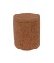 Scented candle, 1 piece, with a ceramic base, in several colors, 11 cm