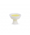 Scented candles with white ceramic base Scented candles with white ceramic base