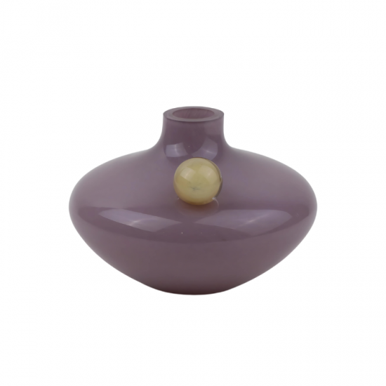 Modern Violet Glass Vase 2SS11-421 Modern Violet Glass Vase 2SS11-421
