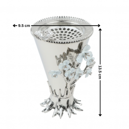Luxury Silver Incense Burner - 2SS10-056