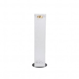 Snow and black acrylic floor incense burner