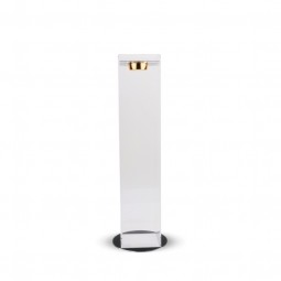 Acrylic and black floor incense burner