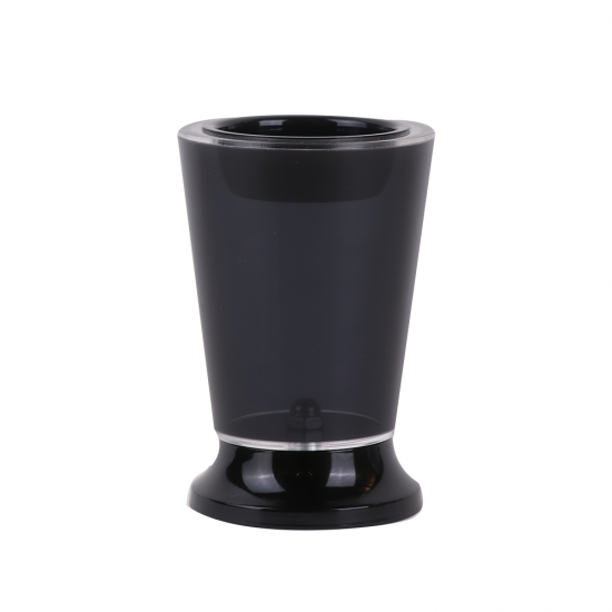 Black acrylic incense burner, 15 cm Black acrylic incense burner, 15 cm