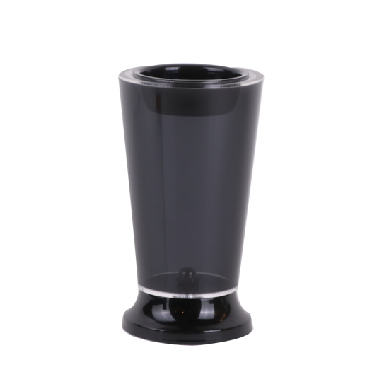 Black acrylic incense burner, 18 cm Black acrylic incense burner, 18 cm