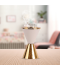 Beige and gold acrylic incense burner, 20 cm Beige and gold acrylic incense burner, 20 cm