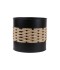 Metal bowl with ceramic frame, 30 cm Metal bowl with ceramic frame, 30 cm