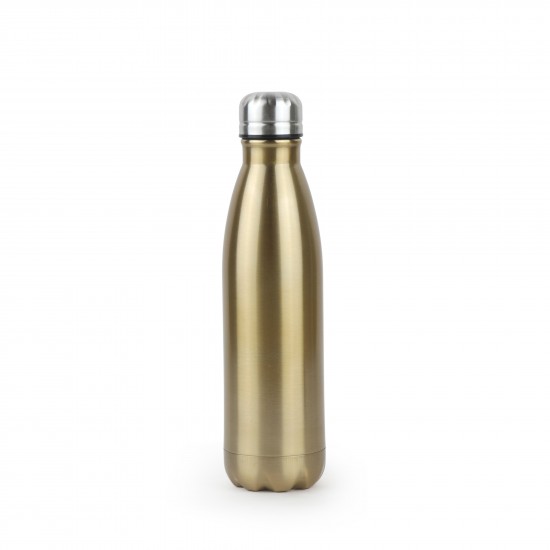 Stainless steel water bottle with a distinctive and elegant design, 500 ml capacity - 2AA45-1034