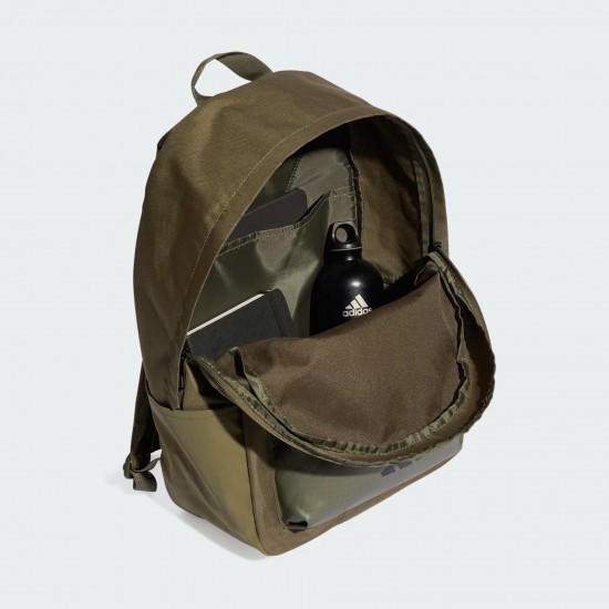 Adidas Classic Multi-Purpose Backpack - Black/Olive Adidas Classic Multi-Purpose Backpack - Black/Olive