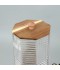 Elegantly designed juice jug with a wooden base, 4.3 liters - 2M1R100040
