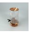 Elegantly designed juice jug with a wooden base, 4.3 liters - 2M1R100040