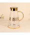 Jack Glass Juice Bottle with Gold Engravings - 1.8 Liters - 2M1T600268
