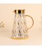 Jack Glass Juice Bottle with Gold Engravings - 1.8 Liters - 2M1T600269