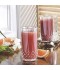 Set of striped glass juice cups - transparent - 6 pieces - 13x6 cm Set of striped glass juice cups - transparent - 6 pieces - 13x6 cm
