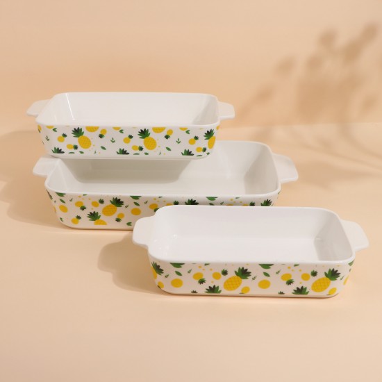 3-piece ceramic tray set - 2S1MM100553 3-piece ceramic tray set - 2S1MM100553