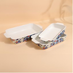 3-piece ceramic tray set - 2S1MM100555