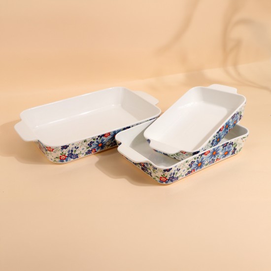 3-piece ceramic tray set - 2S1MM100555