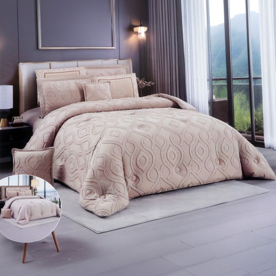 طقم لحاف فاخر بتصميم  مميز-4قطع -2G4A500167
