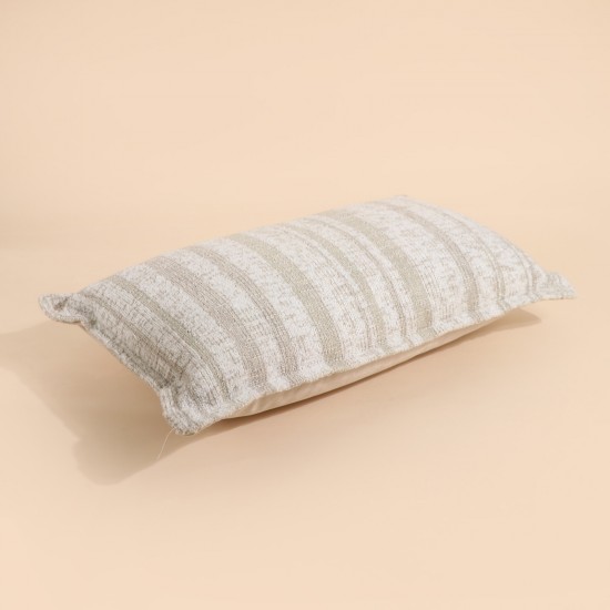Striped cushion with an elegant design - 28 x 50 cm - 2G4N300006