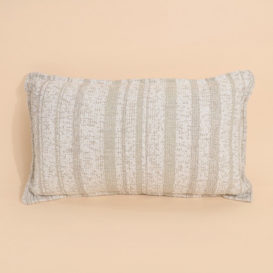 Striped cushion with an elegant design - 28 x 50 cm - 2G4N300006