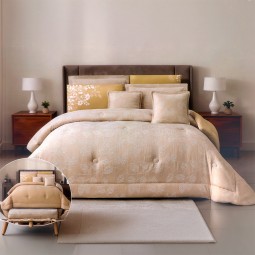 Luxurious duvet set with an elegant design and sophisticated touch - 8 pieces - 2GG4-A01-099 Luxurious duvet set with an elegant design and sophisticated touch - 8 pieces - 2GG4-A01-099