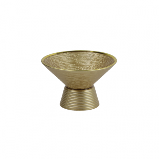 Luxury golden serving plate, small 723- 2SS7 Luxury golden serving plate, small 723- 2SS7