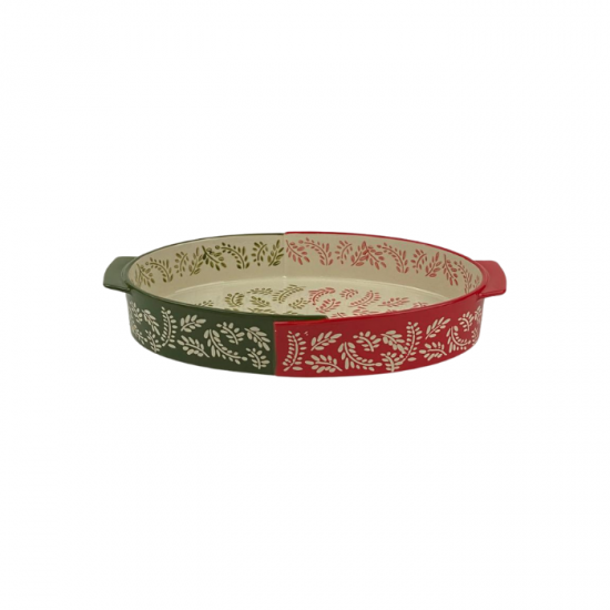 Oval ceramic baking tray Oval ceramic baking tray